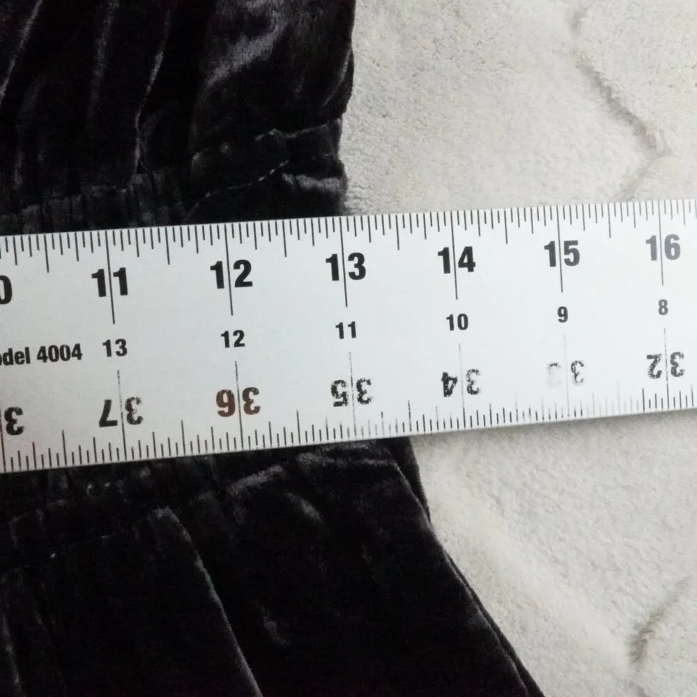 By Anthropologie The Somerset Maxi Dress Velvet Edition Womens Medium - Picture 8 of 12